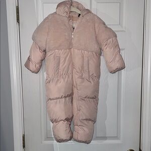 DKNY Pink Puffer Kids Jacket